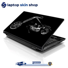 Laptop Skin Sticker Decal Cover for Notebook Apple Asus Vintage Bike 13-16 inch
