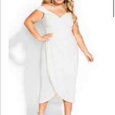 City Chic Ripple Love wedding Dress - Ivory plus size 16 new!!!