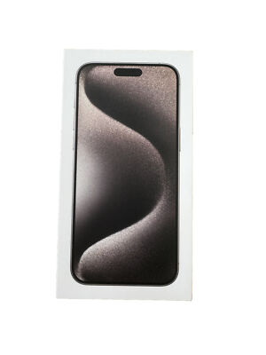 Apple A2849 iPhone 15 Pro Max 256GB Natural Titanium - Empty Box