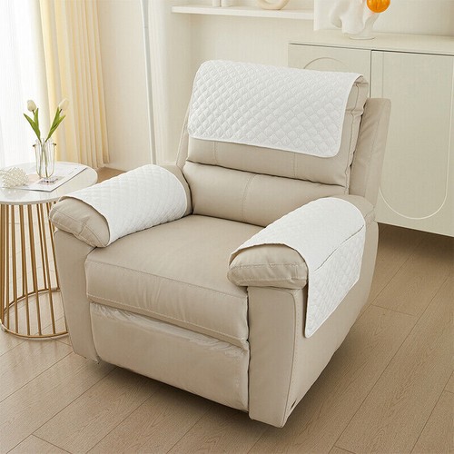 3/4/5Pcs Sofa Cover Recliner Slipcovers Chair Arm Covers with Pockets Headrest - Picture 12 of 16