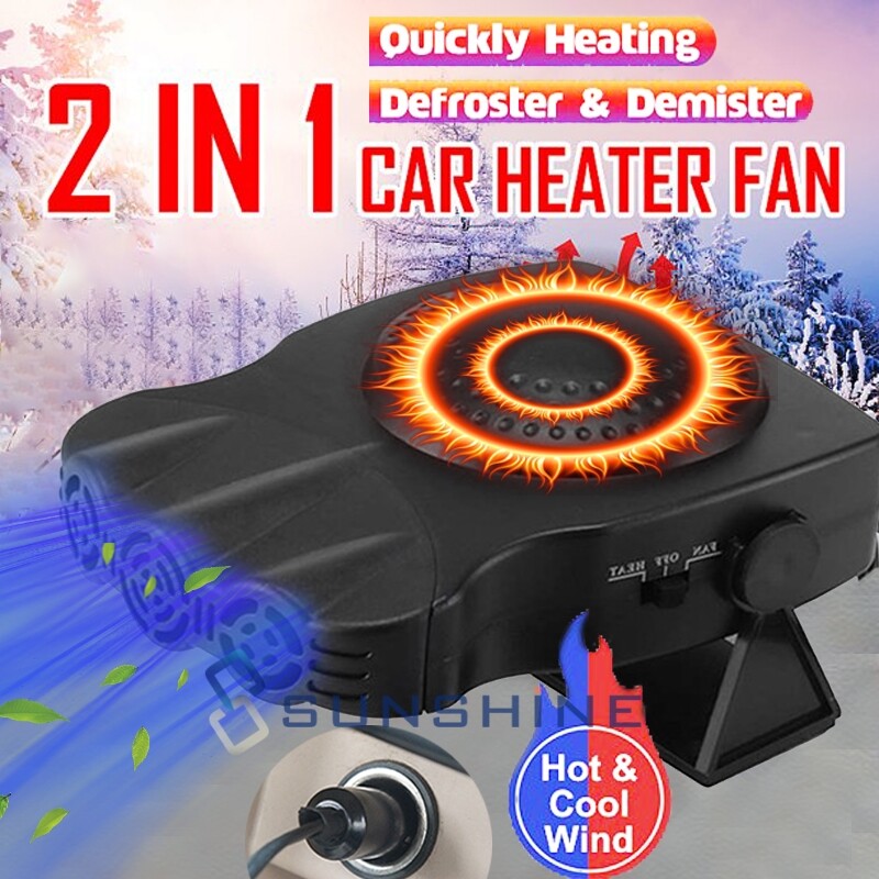 cigarette lighter truck heater Plug in Cigarette Lighter 12V DC Car Truck Heater Defroster Demister  Heating Fan