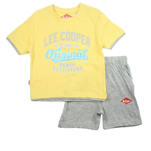 Lee Cooper Boy's Set. Yellow Color. Gift For Child Aged 4 To 14 Years. - Picture 2 of 4