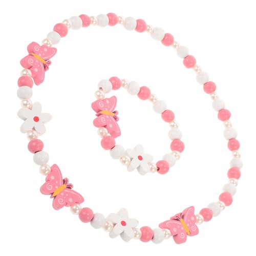 Set Collier Multicolore Pour Petite Fille - Alliage, 30-35 Cm, Thème Beauté & Fête