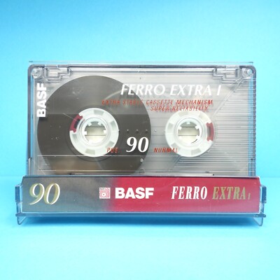   1x BASF FE I 90 Ferro Extra * IEC I Type 1 * Cassette Kassette кассета * 1994