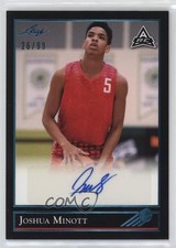 2021-22 Leaf Memories 1992 Base Platinum 26/99 Joshua Minott #BG-JM1 Auto 0u66
