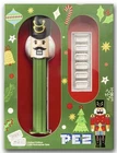 2025 PEZ® Gift Set w/Nutcracker Dispenser & 6x5 gr Silver Wafers