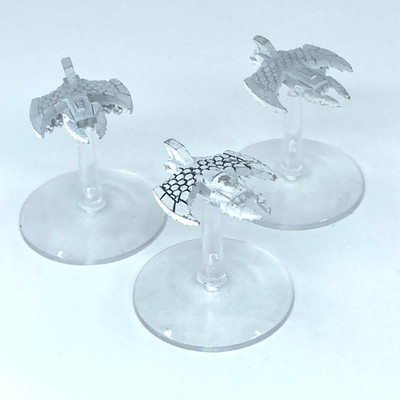 Epic Eldar Nightwing Fighters OOP - Epic Warhammer 40k Forgeworld Metall X18453