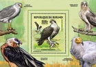 Burundi 2015 Perf. Fauna & Flora: Birds 2015 (VIII) Raptors Block Souvenir