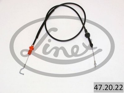 LINEX Gaszug 47.20.22 für VW PASSAT B3 B4 3A2 35I Variant 3A5 G60 Syncro
