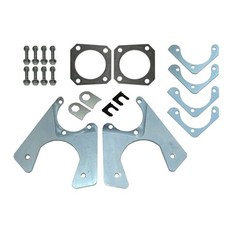 64-81 All Gm 10 12 Bolt Rear Axle End Disc Brake Conversion Caliper Bracket Set