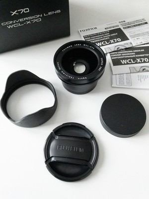 Fujifilm X70 Wide Conversion Lens WCL-X70 vollständig inkl. OVP - Full Set Fuji
