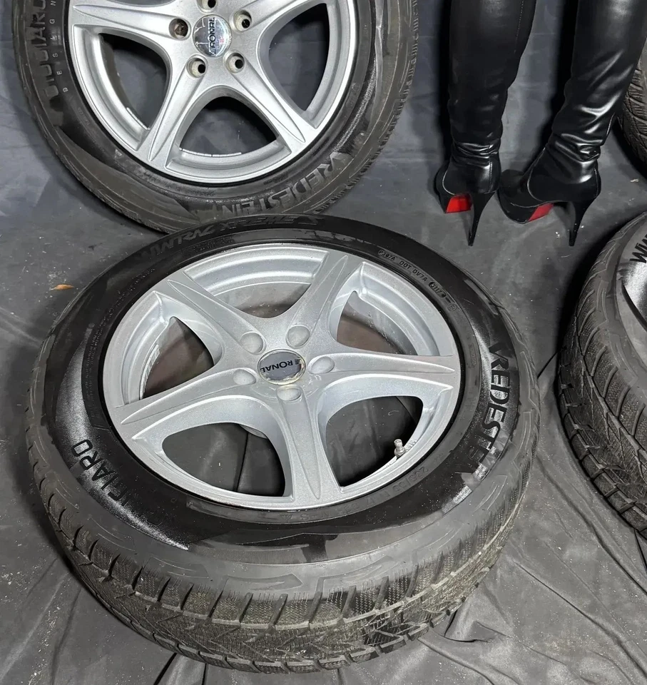 17 Zoll Alufelgen für Audi A8 und Q3 Vredestein Winterräder 7mm KBA 48936 - Bild 3 von 4