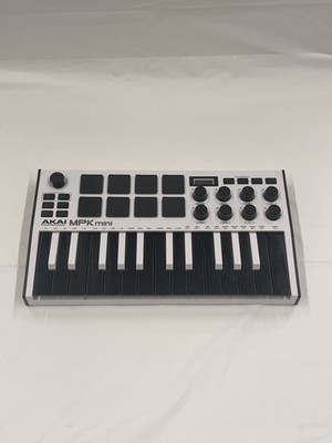 Akai MPK mini MK3 Electronic Professional Keyboard Controller Music Untested