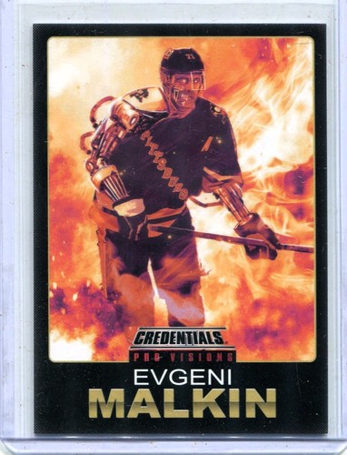 2024-25 Upper Deck Credentials Evgeni Malkin Fleer Pro Vision