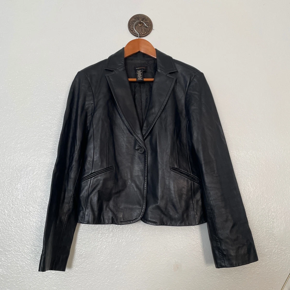 BCBGMAXAZRIA Leather Outer Shell Blazers for Women for sale | eBay