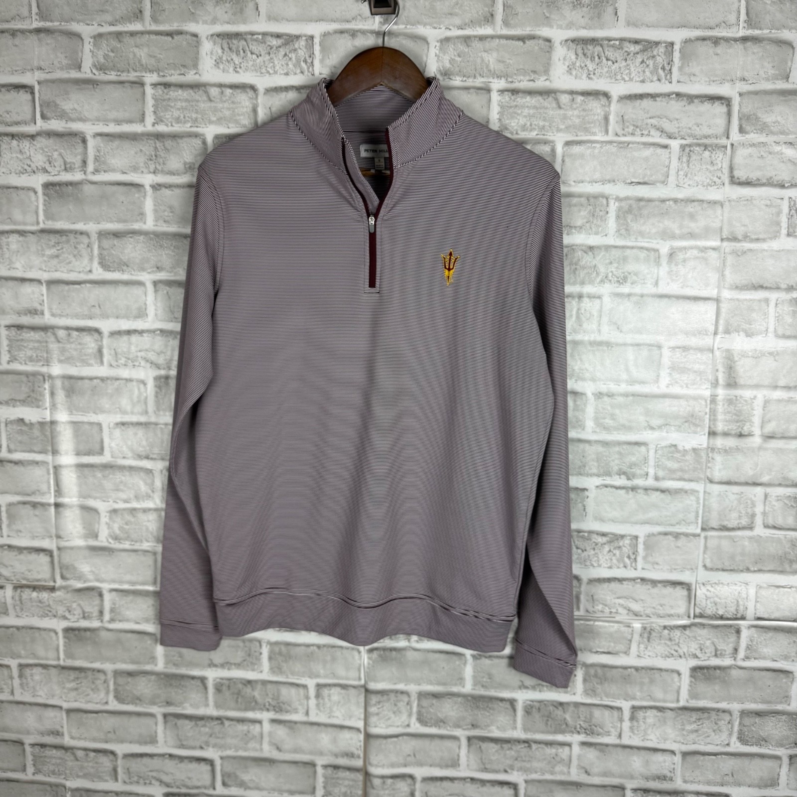 Peter Millar ASU Sun Devils Quarter Zip Pullover … - image 2
