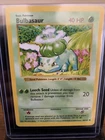 Pokemon Card Bulbasaur 44/102 Shadowless Base Set WOTC Vintage MP