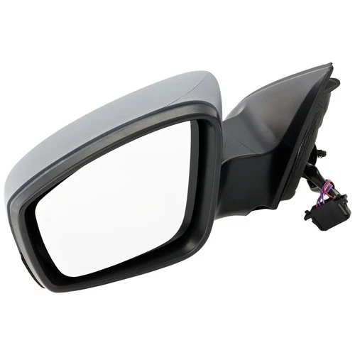 Power Mirror For 2013-2016 Volkswagen Jetta Driver Side Heated Paint to Match