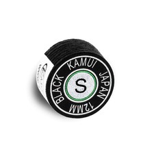 Black Laminated Pool Billiard CUE TIP - 1 pc Soft, 12 mm 