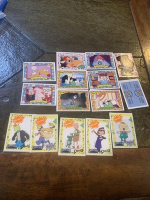 Set of 15 ~  1992 Nicktoons Capri Sun Nickelodeon Cards Doug & Rugrats