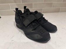 Adidas Adipower Black Weightlifting/Crossfit shoes, UK9 US9.5