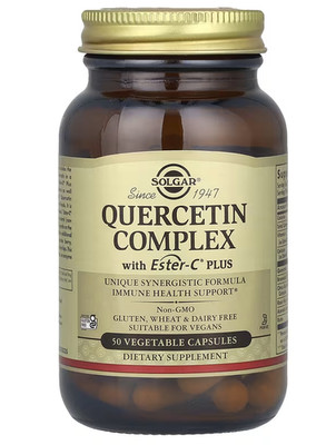 Solgar QUERCETIN COMPLEX with ESTER-C - 50 Kapseln - KQUERCETIN KOMPLEX