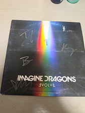 Imagine Dragons Evolve Signed Autographed Vinyl Record - Music Memorabilia