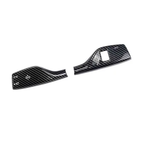 1 Set Lasting Carbon Fiber Car Wiper Automotive Turn Signal Switch Cover for BMW - Picture 4 of 7