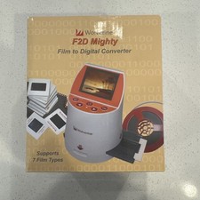 Wolverine F2D Mighty 20MP 7-in-1 Film to Digital Converter Complete Excellent