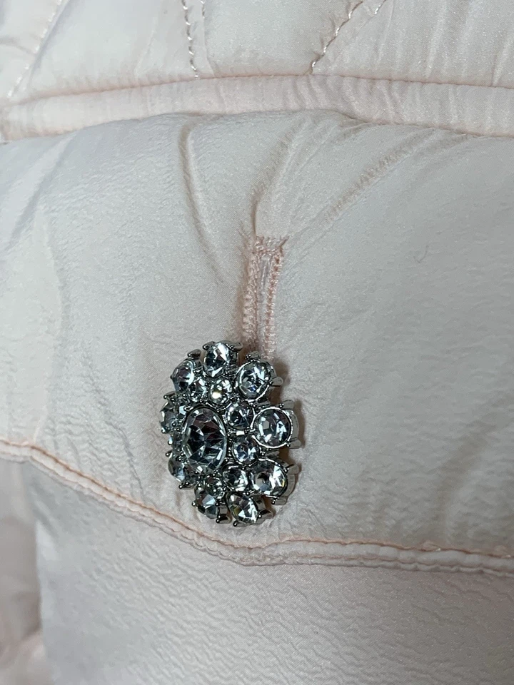 Guess Giorgia Quilted Shacket Pink Size S - Image 4 of 4