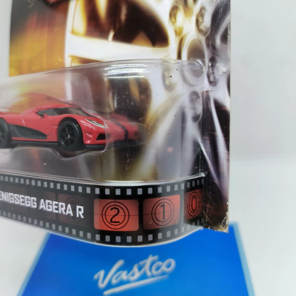 2013 Hot Wheels Retro Entertainment Need For Speed Koenigsegg Agera R BDT86 - Image 3 of 4