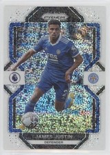 2022-23 Panini Prizm Premier League White Sparkle Prizm James Justin #104 0s9t