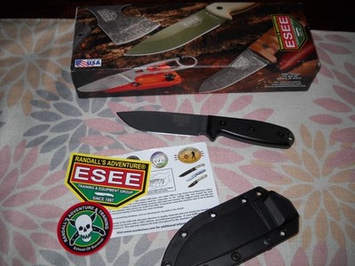 ESEE KNIVES Model 4 Gunsmoke Grey Outdoormesser Esee 4