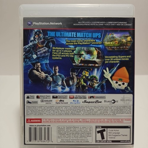 Playstation All-Stars Battle Royale 2012 PS3 Playstation 3 - Picture 2 of 4