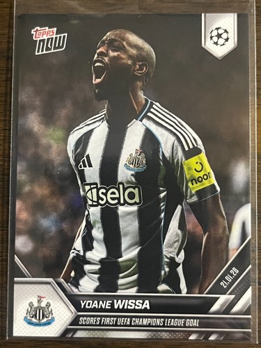 Yoane Wissa - 2025-26 UCL Topps NOW® - Card 77 - PR: 211