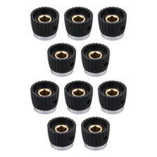High Quaity 10Pcs Knob Durable Replacemennt For Marshall AMP Guitar Effect Pedal