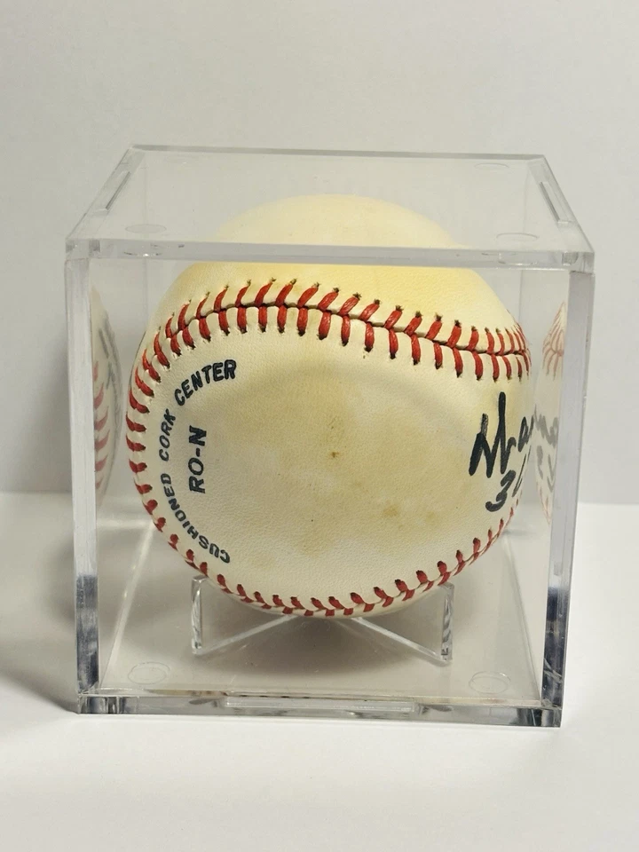 Warren Spahn Autograph Baseball Inscribed “363 Win” Official National League HOF - Image 4 of 4