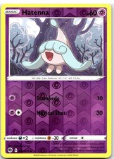 Pokemon TCG Hatenna 18/73 Champion's Path Reverse Holo NM