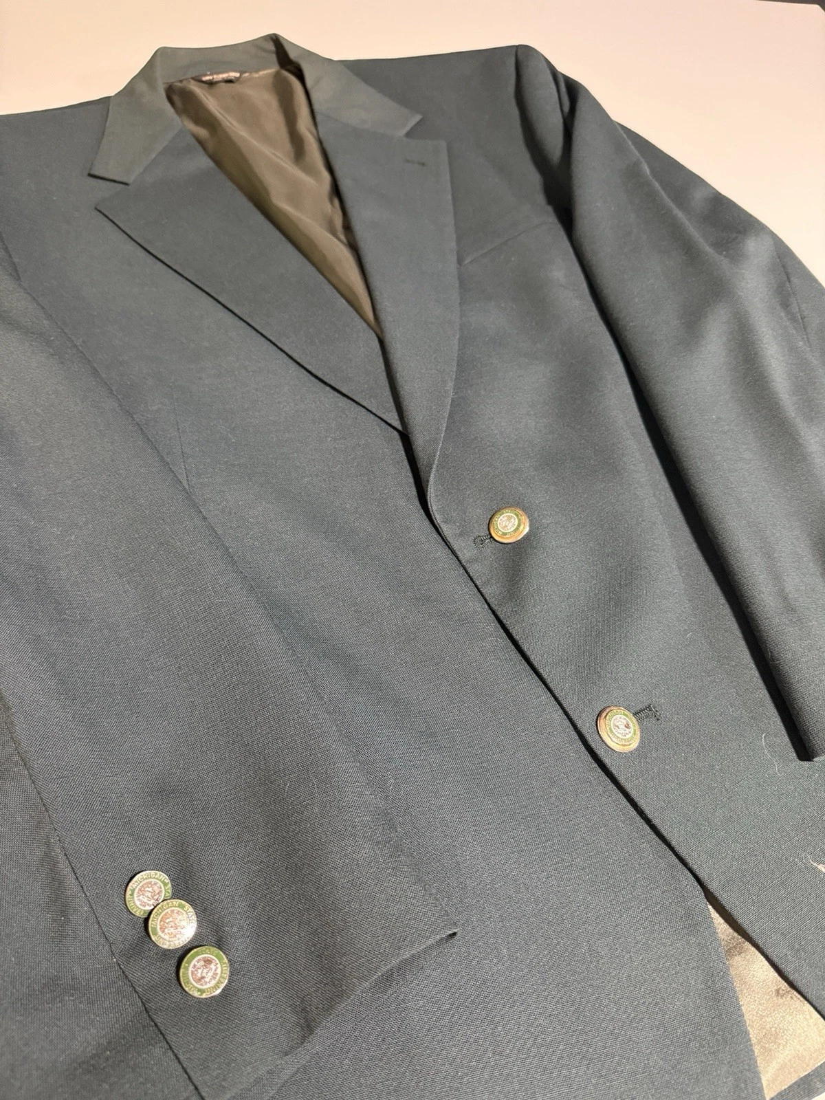 Michigan State University Limited Ed faculty Dark Green Blazer Men’s 40s