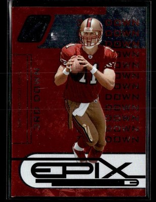 2005 Donruss Zenith #E-1 Alex Smith Epix Orange 3rd Down #/400