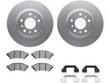 Front Brake Pad and Rotor Kit For 2005-2009 Buick Allure 2006 2007 2008 QG535TQ