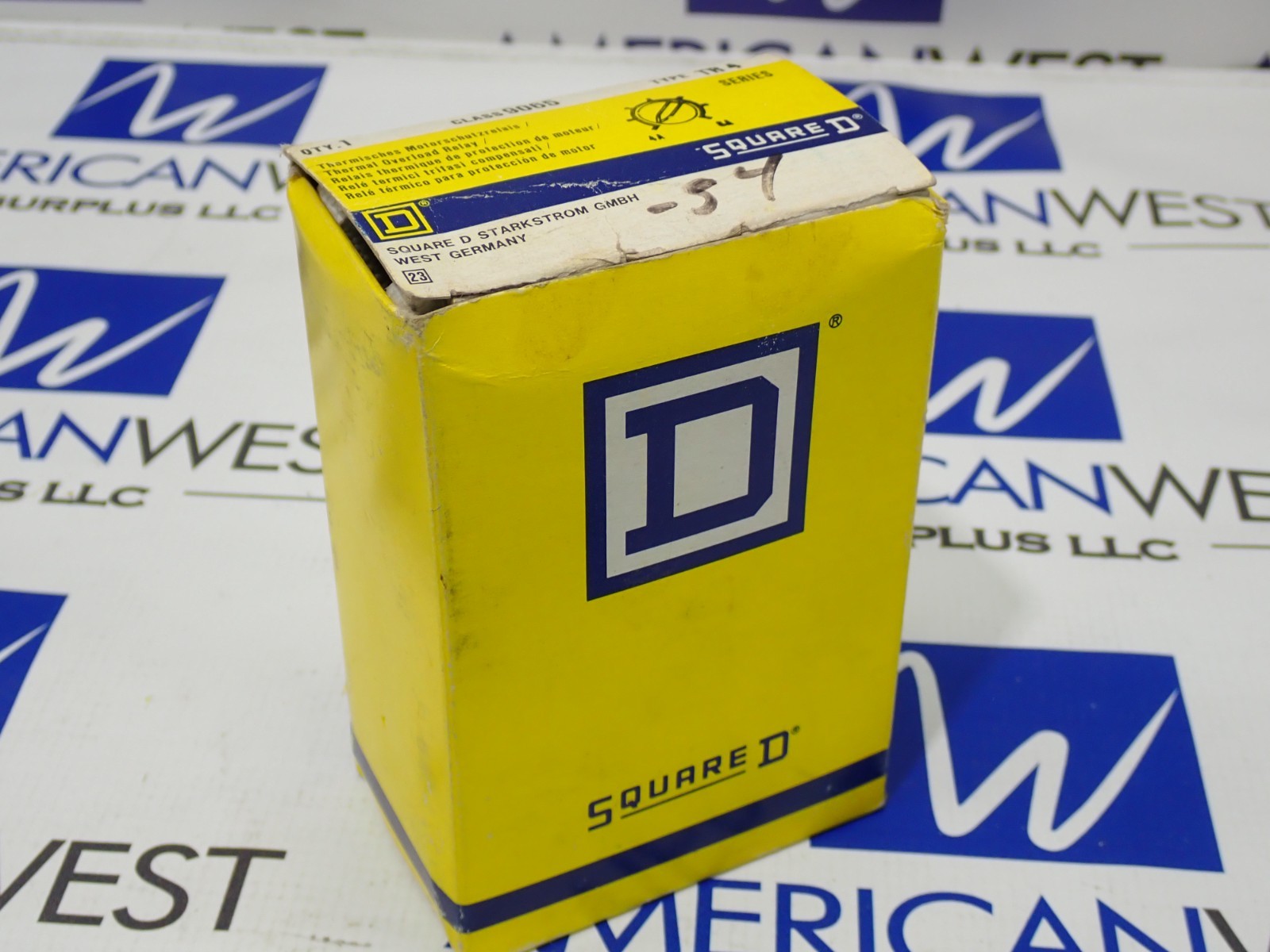 Square D 9065 TR4 Thermal Overload relay 4-6 Amp 3 Pole New