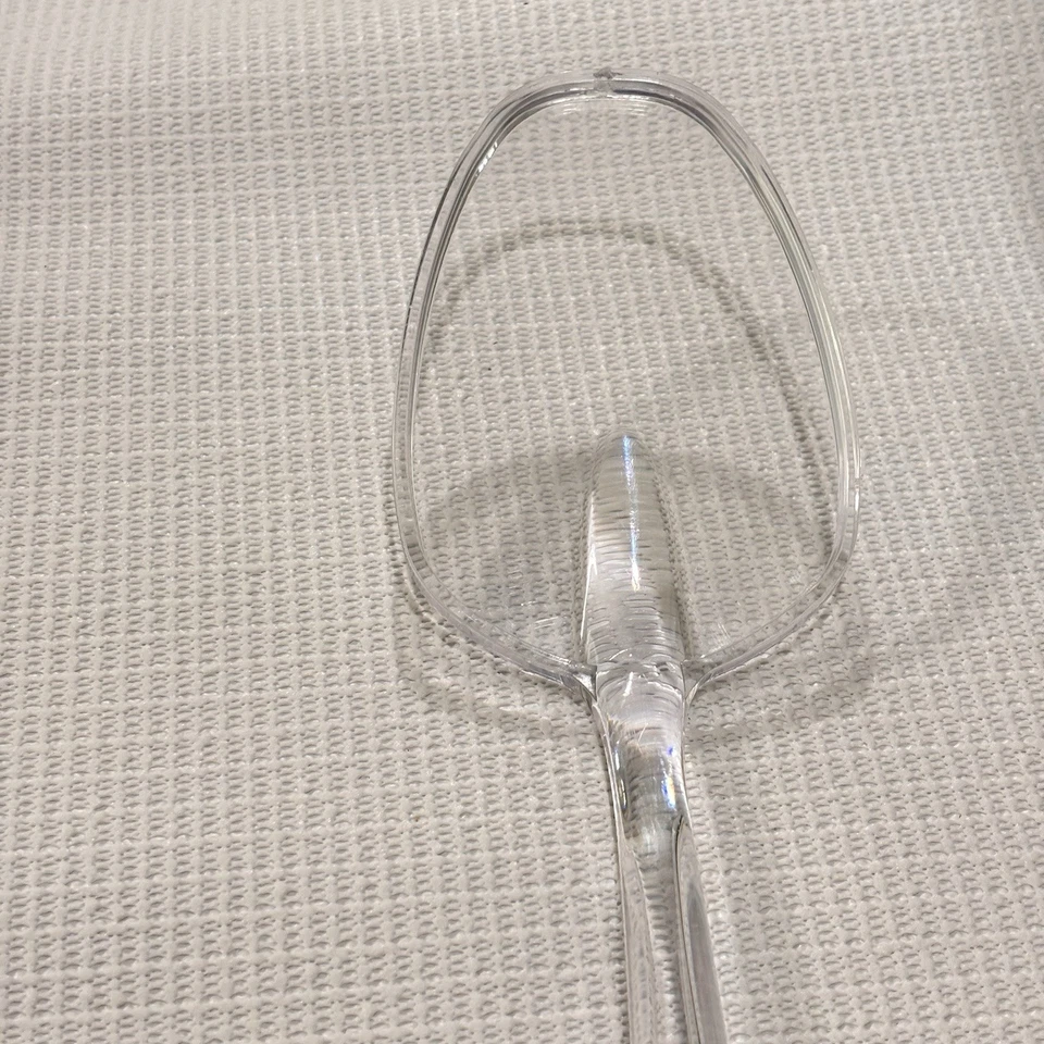 Clear Durable Plastic Spatula Serving Utensil Cakes Pies Mixing - Image 2 of 4
