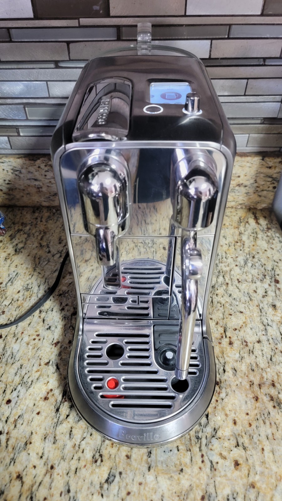 Breville Creatista Plus Nespresso Pod Machine Brushed Stainl