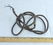 VINTAGE 3 Wire Telephone Phone Cloth Cord 45" LONG Handset  