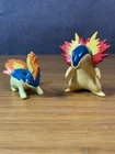 Typhlosion and Quilava TOMY Figures Nintendo Vintage