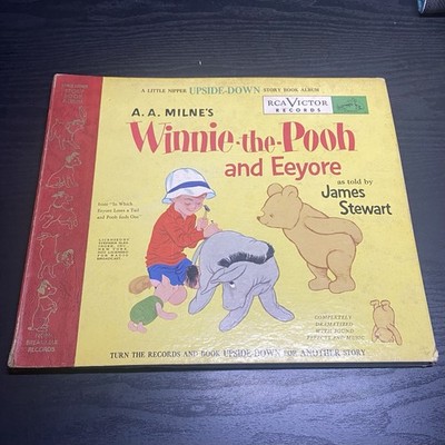 1926 A Little Nipper Upside Down Story Book Winnie The Pooh Kanga RCA Victor