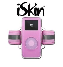 Collector iSkin DuoBand / Dual Layer Armband & Protector iPod Nano. Blush Reflex