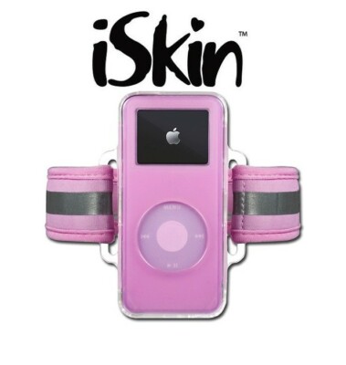Collector iSkin DuoBand / Dual Layer Armband & Schutz iPod Nano. Blush Reflex