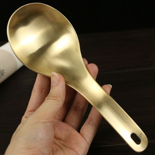 Copper Gua Sha Spoon Smooth Massage Acupuncture Scraper Health Therapy Tool - Afbeelding 1 van 3